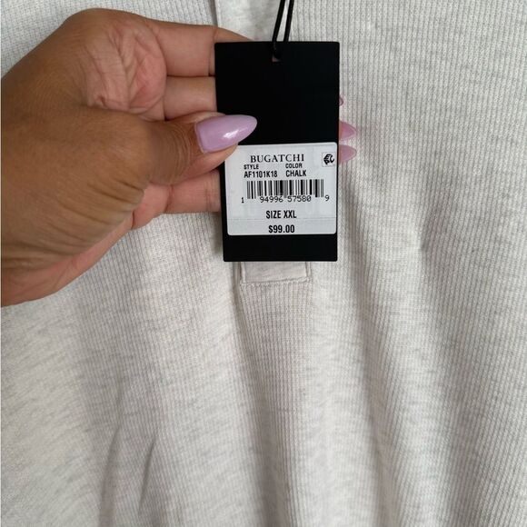 NWT Baguette Comfort Heather Henley Shirt - Picture 7 of 9